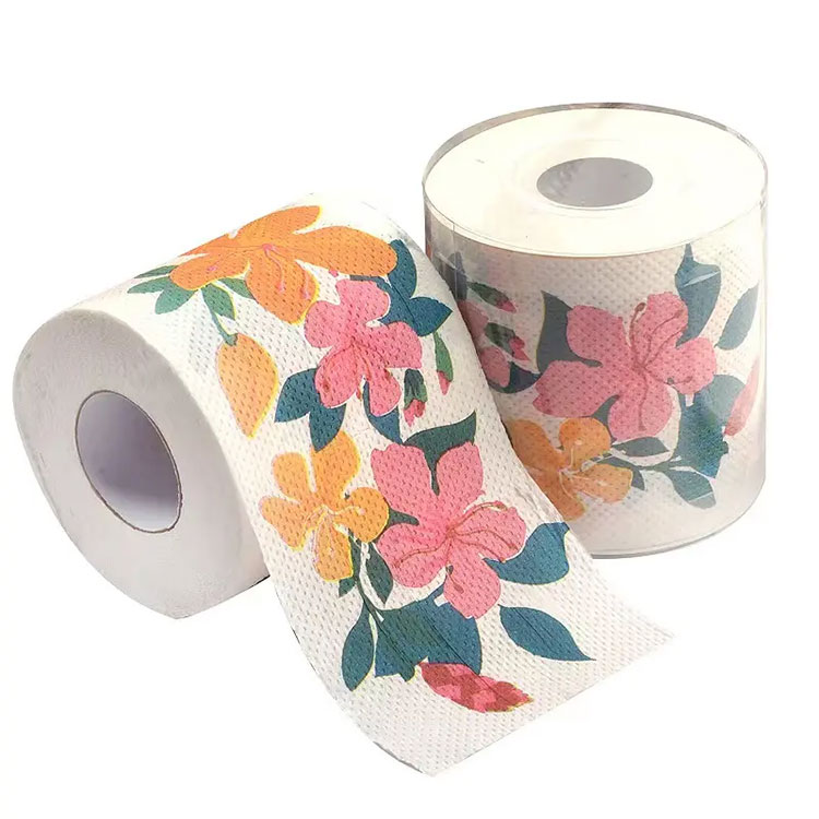 Printed Toilet Paper Roll